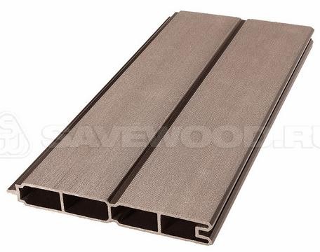 Заборный профиль из ДПК Savewood SW Agger матовый терракот купить в Супсехе