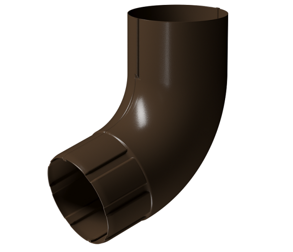 Колено 72° D90 Döcke STAL PREMIUM Каштан, (RAL 8017) купить в Супсехе