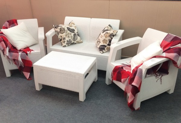 Комплект Yalta Terrace Set белый купить в Супсехе