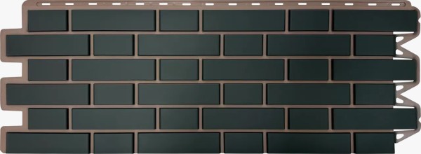 Фасадная панель Альта-Профиль, Кирпич Клинкерный, Графит купить в Супсехе