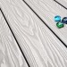 Террасная доска из ДПК Terrapol Смарт 3D Полнотелая без паза Дуб беленый купить в Супсехе
