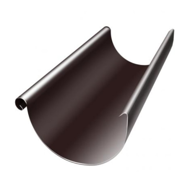 Водосток Grand Line 150x100 – Желоб 3м RAL 8017 купить в Супсехе