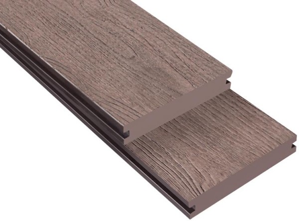 Террасная доска ДПК Outdoor 3D полнотелая NEVADA/CALIFORNIA BROWN коричневая микс купить в Супсехе
