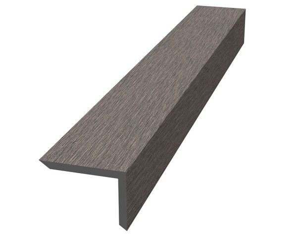 Уголок ДПК для террасной доски NauticPrime, 60x40x2900мм Венге купить в Супсехе