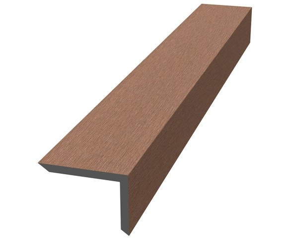 Уголок ДПК для террасной доски NauticPrime, 60x40x2900мм Кедр купить в Супсехе