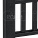 Комплект крышка/юбка для столба SEQUOIA BLACK купить в Супсехе