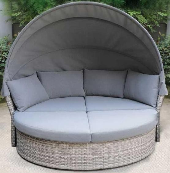Диван-Трансформер AFINA плетеный из иск. ротанга AFM-325G Grey купить в Супсехе