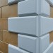Угол Наружный к Фасадным Термопанелям Доломит Дагестанский Камень 400 мм Белый купить в Супсехе