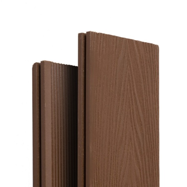 Террасная доска Ecodecking Экстра 3D полнотелая Шоколад купить в Супсехе