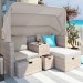 Комплект мебели AFINA плетеной из иск. ротанга AFM-330 Beige купить в Супсехе