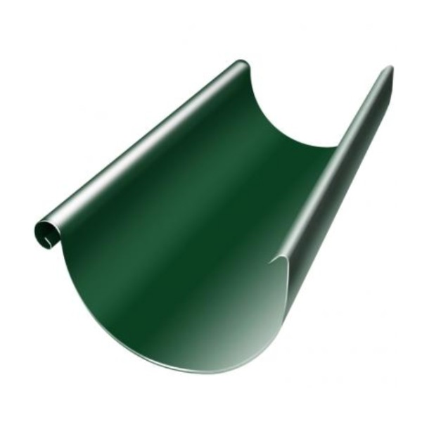 Водосток Grand Line 125x90 – Желоб 3м RAL 6005 купить в Супсехе