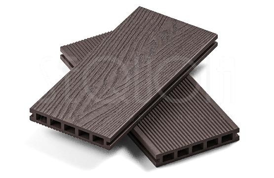 Доска террасная ДПК 3D SEQUOIA Evolution WOOD BROWN купить в Супсехе