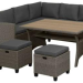Комплект мебели AFINA плетеной из иск. ротанга AFM-307G-Grey купить в Супсехе