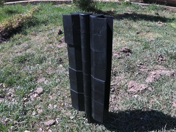 Угловой элемент поворотный, пластиковый от 60° до 300° для доски 300х30 мм из ДПК чёрный Holzhof купить в Супсехе