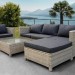 Комплект мебели AFINA плетеной из иск. ротанга YR821G Grey/Grey купить в Супсехе