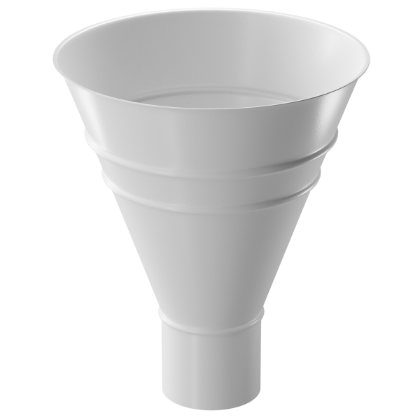 Воронка водосборная Döcke STAL PREMIUM, Пломбир купить в Супсехе