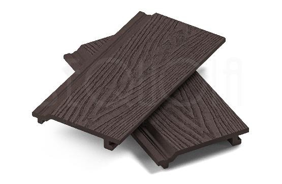 Доска фасадная ДПК 3D SEQUOIA Evolution WOOD BROWN купить в Супсехе