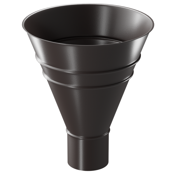 Воронка водосборная Döcke STAL PREMIUM, Шоколад купить в Супсехе