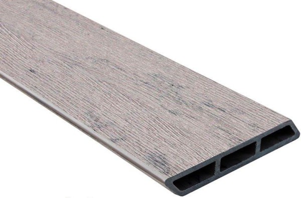 Доска Ромбус 3D ДПК Outdoor STORM GREY серая микс купить в Супсехе