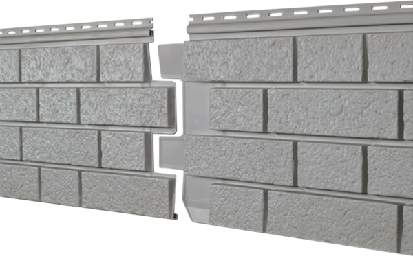 Фасадная панель Ю-пласт Стоун Хаус S-Lock Клинкер Нордик дым купить в Супсехе