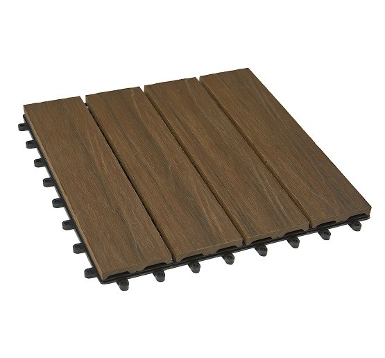 Садовый паркет дпк CM Garden Modern, 300х300 мм, PATINA BROWN (Патина коричневый) купить в Супсехе