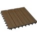 Садовый паркет дпк CM Garden Modern, 300х300 мм, PATINA BROWN (Патина коричневый) купить в Супсехе