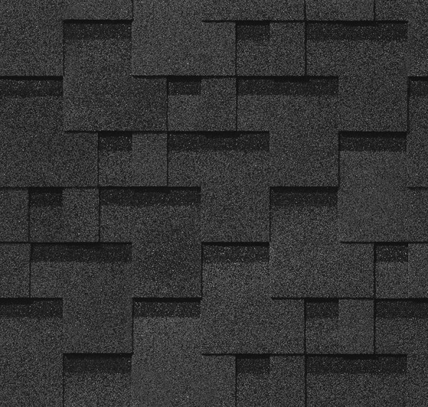 Гибкая черепица Docke, коллекция Афины Асфальт купить в Супсехе