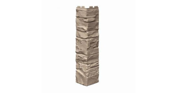 Угол наружный VOX Solid Stone Lazio камень светлая глина купить в Супсехе