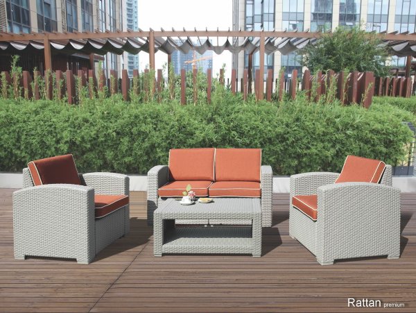 Уличные диваны и кресла коллекции Rattan Premium 4 купить в Супсехе