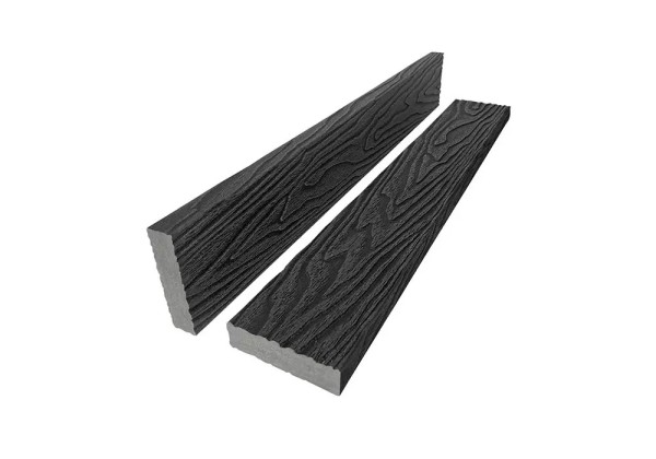 Брус лавочный 3D-тиснение 20х80 Графит купить в Супсехе