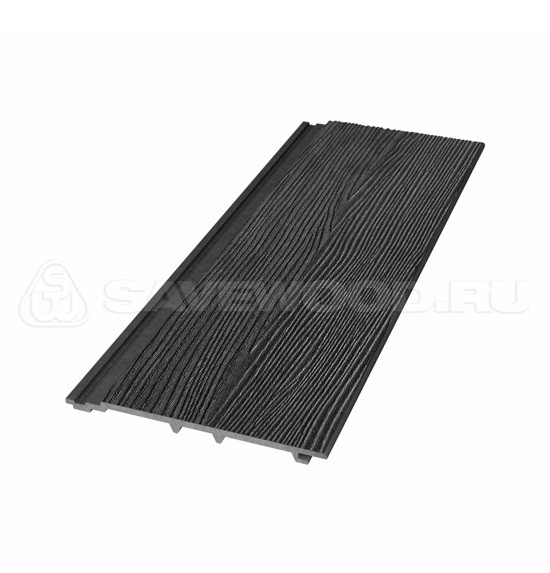 Сайдинг из дпк savewood sw-cedrus радиальный распил черный купить в Супсехе