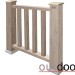 Ограждение из ДПК Outdoor Классик 3D STORM серый микс купить в Супсехе