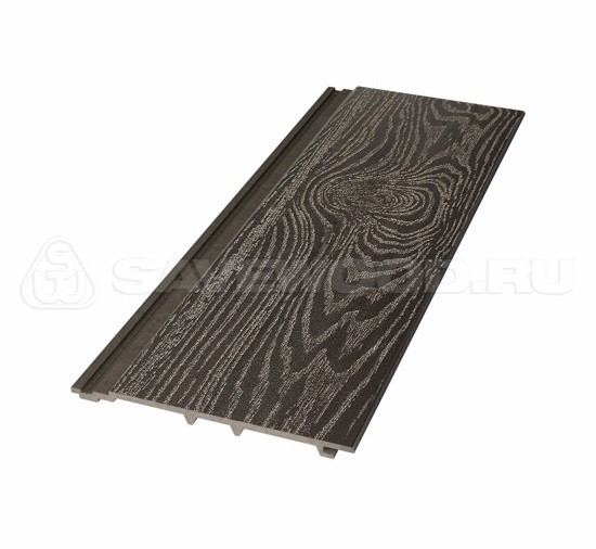 Сайдинг из дпк savewood sw-cedrus тангенциальный распил темно-коричневый купить в Супсехе