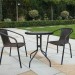 Комплект плетеной мебели AFINA из иск. ротанга Асоль-LR02 LRC-02/LRT-02-D60 Dark Brown купить в Супсехе