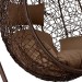 Кресло Подвесное из искусственного ротанга AFM-168A-L Brown купить в Супсехе