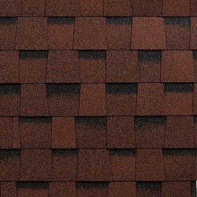Двухслойная ламинированная черепица Shinglas, серия Фазенда – Красный купить в Супсехе