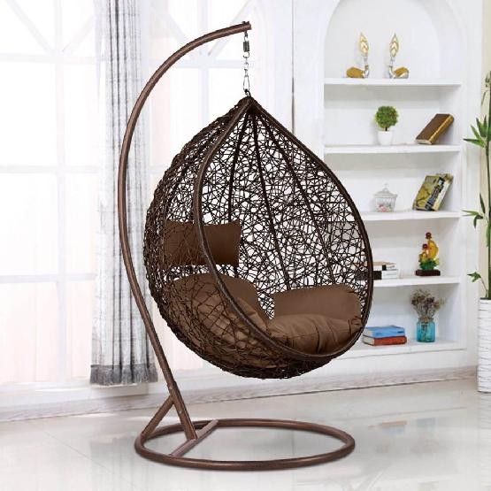 Кресло Подвесное из искусственного ротанга AFM-168A-XL Brown купить в Супсехе