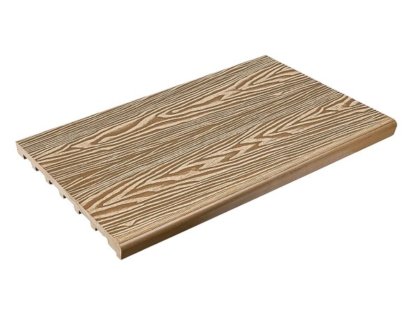 Ступень полнотелая из ДПК Deckart Step 3D Орех купить в Супсехе
