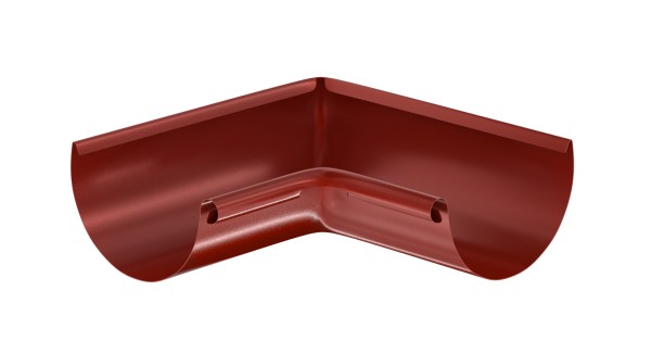 Водосток Aquasistem, система 150x100 - Угол желоба, внутренний 90° RR 29 Бургундский купить в Супсехе