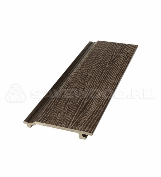 Сайдинг из дпк savewood sw-sorbus радиальный распил темно-коричневый купить в Супсехе