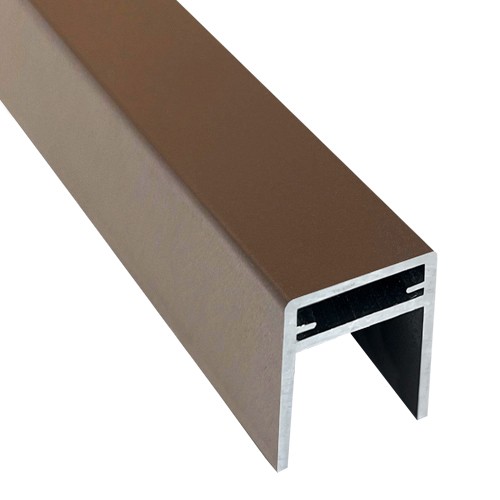 П-профиль Алюминиевый EasyDecking 35x25 Венге купить в Супсехе