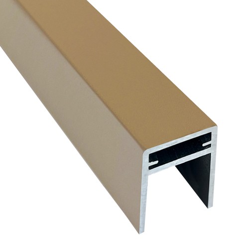 П-профиль Алюминиевый EasyDecking 35x25 Дуб купить в Супсехе