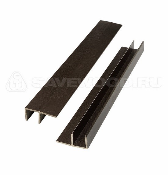 F-профиль ДПК Savewood – Тёмно-коричневый купить в Супсехе