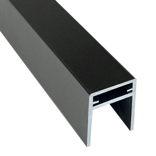 П-профиль Алюминиевый EasyDecking 35x25 Черное дерево купить в Супсехе