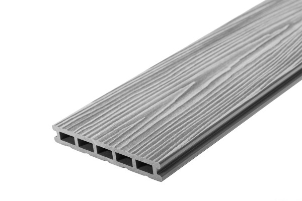 Террасная доска из ДПК RusDecking Unodeck Mogano - Серый купить в Супсехе