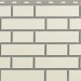 Фасадная панель Альта-Профиль, Кирпич Клинкерный, Белый купить в Супсехе