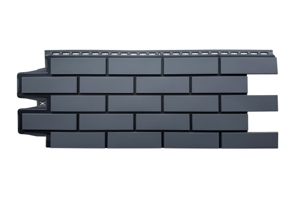 ФП Grand Line клинкерный кирпич ПРЕМИУМ Графит (шов RAL 9005) купить в Супсехе