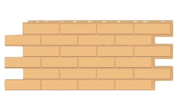 Фасадная панель T-Siding Кирпич Модерн Эко Крем купить в Супсехе