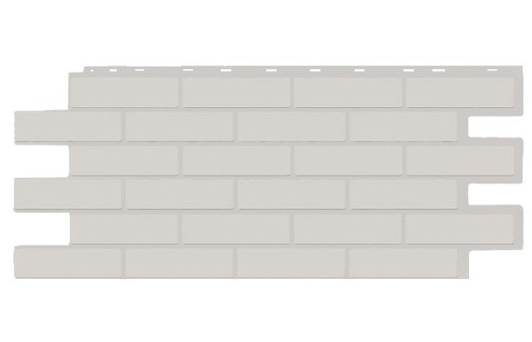 Фасадная панель T-Siding Кирпич Модерн Эко Уайт купить в Супсехе