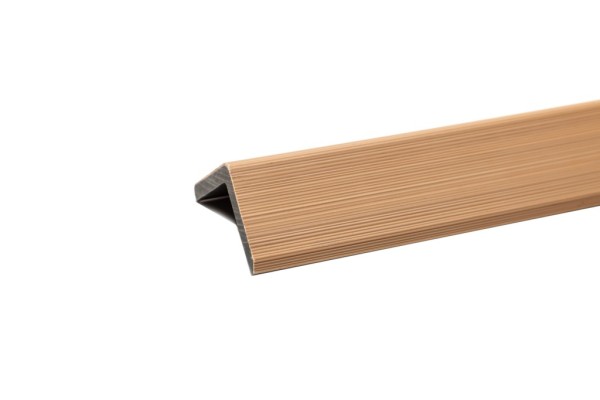 Уголок торцевой Ecodecking Скай коэкструзия 45х45х3000 Бук купить в Супсехе